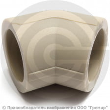 Угольник PP-R серый внутренняя пайка Дн 90 45гр VALFEX