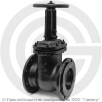 Задвижка чугунная фланцевая Ду-200 Ру-16 (Т<225°С) 30ч6бр ЛМЗ