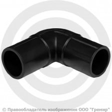 Отвод ПЭ100 спигот Дн 40 90гр Ру-16 SDR11 EUROSTANDARD