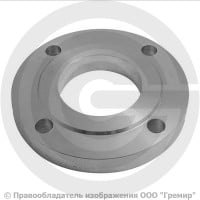 Фланец плоский стальной 1-80-25 ГОСТ 12820-80, Ру-25, Ду-80