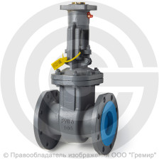 Задвижка стальная фланцевая под электропривод Ду-400 Ру-16 L=600мм (Т<200°С) 30с941нж Китай