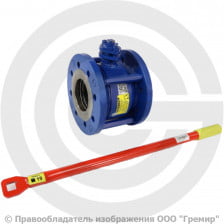 Кран стальной фланцевый Ду-32 Ру-16 L=65мм полнопроходной МАРШАЛ 11с67п СУФ.00.1.016.032