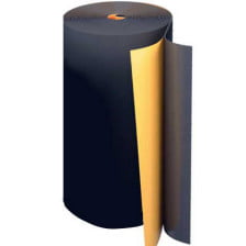 Рулон из вспененного полиэтилена 20/1,0-5 (Т<95°C) самоклеящийся чёрный Energoflex BLACK STAR DUCT