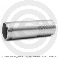 Сгон нержавеющий AISI 316 резьба-резьба Ду-32 (1 1/4")