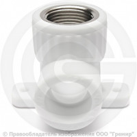 Водорозетка PP-R белая ВР (ВН) Дн 25-1/2" 90гр Pro Aqua