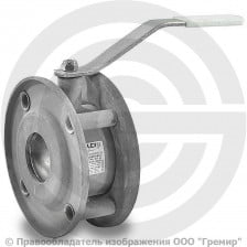 Кран стальной межфланцевый Ду-80 Ру-16 L=92мм LD Стриж 080.016.02.Zn