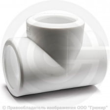Тройник PP-R белый внутренняя пайка Дн 90 RTP (РосТурПласт)