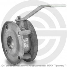 Кран стальной межфланцевый Ду-100 Ру-16 L=110мм LD Стриж 100.016.02.Zn