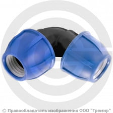 Отвод ПЭ компрессионный Дн 32 90гр Ру-16 RTP (РосТурПласт)