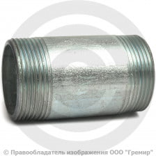 Бочонок стальной оцинкованный L=70мм Ду-32 (1 1/4") АС