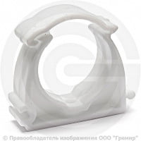 Опора PP-R с фиксатором белая Дн 32 VALFEX