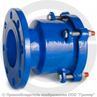 Патрубок фланец-раструб компенсационный ПФРк Ду-100 (L=108-128)