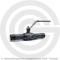 Кран стальной под приварку Ду-32 Ру-16 L=260мм Ридан JiP-R Standard WW