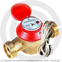 Счётчик крыльчатый одноструйный Ду-40 Ру-16 (Т<90°С) L=200мм импульсный В/К ОСВУ ДГ1 Декаст