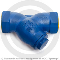 Фильтр сетчатый чугунный ФСМ Ду-32 (1 1/4") Ру-16 ВР (ВН) (Т<180°С) ABRA YS-3016