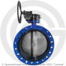 Затвор чугунный поворотный фланцевый с редуктором Ду-250 Ру-10/16 EPDM с чугунным диском Benarmo