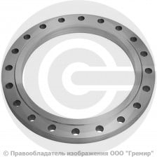 Фланец плоский стальной 1-600-25 ГОСТ 12820-80, Ру-25, Ду-600