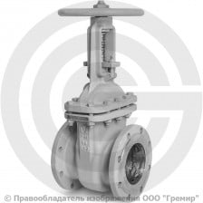 Задвижка стальная фланцевая Ду-150 Ру-16 (Т<425°С) 30с41нж МЗТА