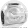 Тройник переходной чугунный оцинкованный ВР (ВН) Ду 40-32 (1 1/2"-1 1/4")