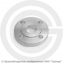 Фланец плоский нержавеющий 12х18н10т 1-25-16 ГОСТ 12820-80, Ру-16, Ду-25
