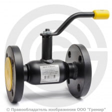 Кран стальной фланцевый Ду-32 Ру-40 L=180мм полнопроходной Broen Ballomax КШТ 60.113.032