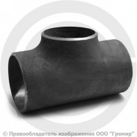 Тройник П 89х8-76х7 (Ду 80-65) стальной (Ст.20) переходной ГОСТ 17376