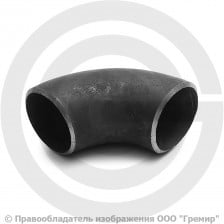 Отвод П90 48,3х2,6 (Ду-40) стальной (Ст.20) 90 градусов исп.1 ГОСТ 17375