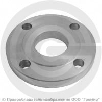 Фланец плоский 09Г2С 1-50-16 ГОСТ 12820-80, Ру-16, Ду-50