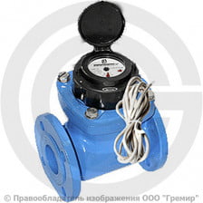 Счётчик турбинный фланцевый Ду-150 Ру-16 (Т<50°С) L=300мм импульсный СТВХ ДГ1 Декаст