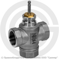 Клапан регулирующий нержавеющий Ду-15 Ру-25 ВР (ВН) G1/2" Kvs=4 м3/ч VRB-3R Ридан
