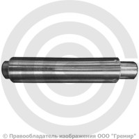 Компенсатор сильфонный осевой однослойный с кожухом с внутренним экраном Ду-15 Ру-16 L=285мм под приварку патрубки сталь КСО-Д СМК