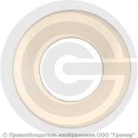 Прокладка фланцевая фторопластовая (Ф-4/PTFE) Ду-50 (106х57х2) 2 мм ГОСТ 15180-86