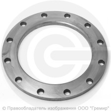 Фланец для ПЭ труб стальной Ду-400 Ру-16 прижимной расточенный (Dвн 430мм) под втулку Дн 400 SDR11 Т29