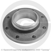 Фланец воротниковый стальной 1-125-40 ГОСТ 12821-80, Ру-40, Ду-125