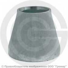 Переход 89х8-57х6 (Ду 80-50) оцинкованный концентрический ГОСТ 17378