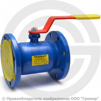 Кран стальной фланцевый Ду-250 Ру-25 L=450мм МАРШАЛ 11с67п 2ЦФ.00.1.025.250/200