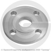 Фланец плоский стальной 1-32-6 ГОСТ 12820-80, Ру-6, Ду-32