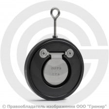 Клапан обратный одностворчатый стальной межфланцевый Ду-80 Ру-16 (Т<110°С) диск нерж Benarmo