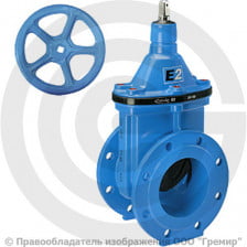 Задвижка чугунная фланцевая Ду-250 Ру-10 (Т<70°С) E2 4000E2 Hawle