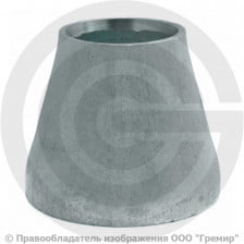 Переход 114,3х6,3-60,3х4 (Ду 100-50) оцинкованный концентрический исп.1 ГОСТ 17378
