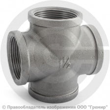 Крестовина чугунная ВР (ВН) Ду 40 (1 1/2")