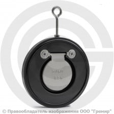 Клапан обратный одностворчатый стальной межфланцевый Ду-150 Ру-16 (Т<110°С) диск нерж Benarmo