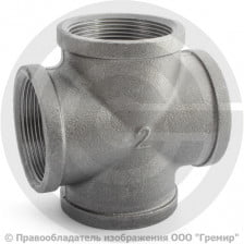 Крестовина чугунная ВР (ВН) Ду 50 (2")