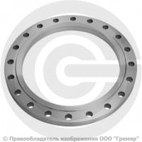 Фланец плоский 09Г2С 1-450-16 ГОСТ 12820-80, Ру-16, Ду-450