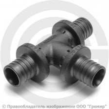 Тройник аксиальный PPSU для PE-X труб Дн 25 RAUTITAN PX Rehau