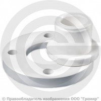 Фланец PP-R белый Дн 50 мм с буртом RTP (РосТурПласт)