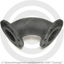 Колено фланцевое УФ Ду-150 (L=220) ВЧШГ с ЦПП цинк+AL ГОСТ ISO 2531-2012