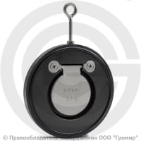 Клапан обратный одностворчатый стальной межфланцевый Ду-400 Ру-16 (Т<110°С) диск нерж Benarmo