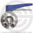 Затвор нержавеющий дисковый поворотный приварной Ду-40 (1 1/2") Ру-8 с нержавеющим диском NK-DZwpEPDM40/4