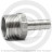 Штуцер под шланг "елочка" нержавеющий AISI 304 Ду 32-32мм (1 1/4"-32мм)
